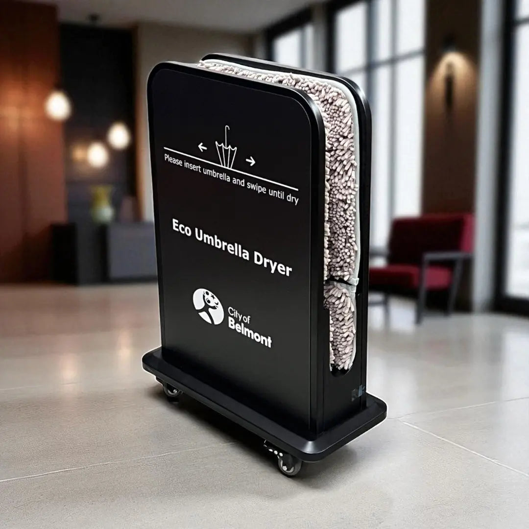 Eco Wet Umbrella Dryer Slimline Half Size 1