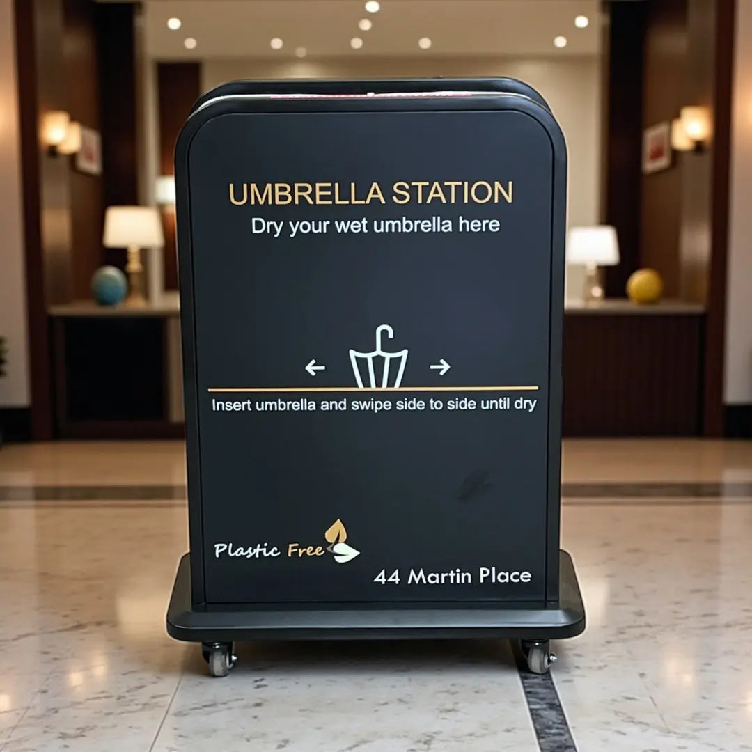 Eco Wet Umbrella Dryer Slimline Half Size 2