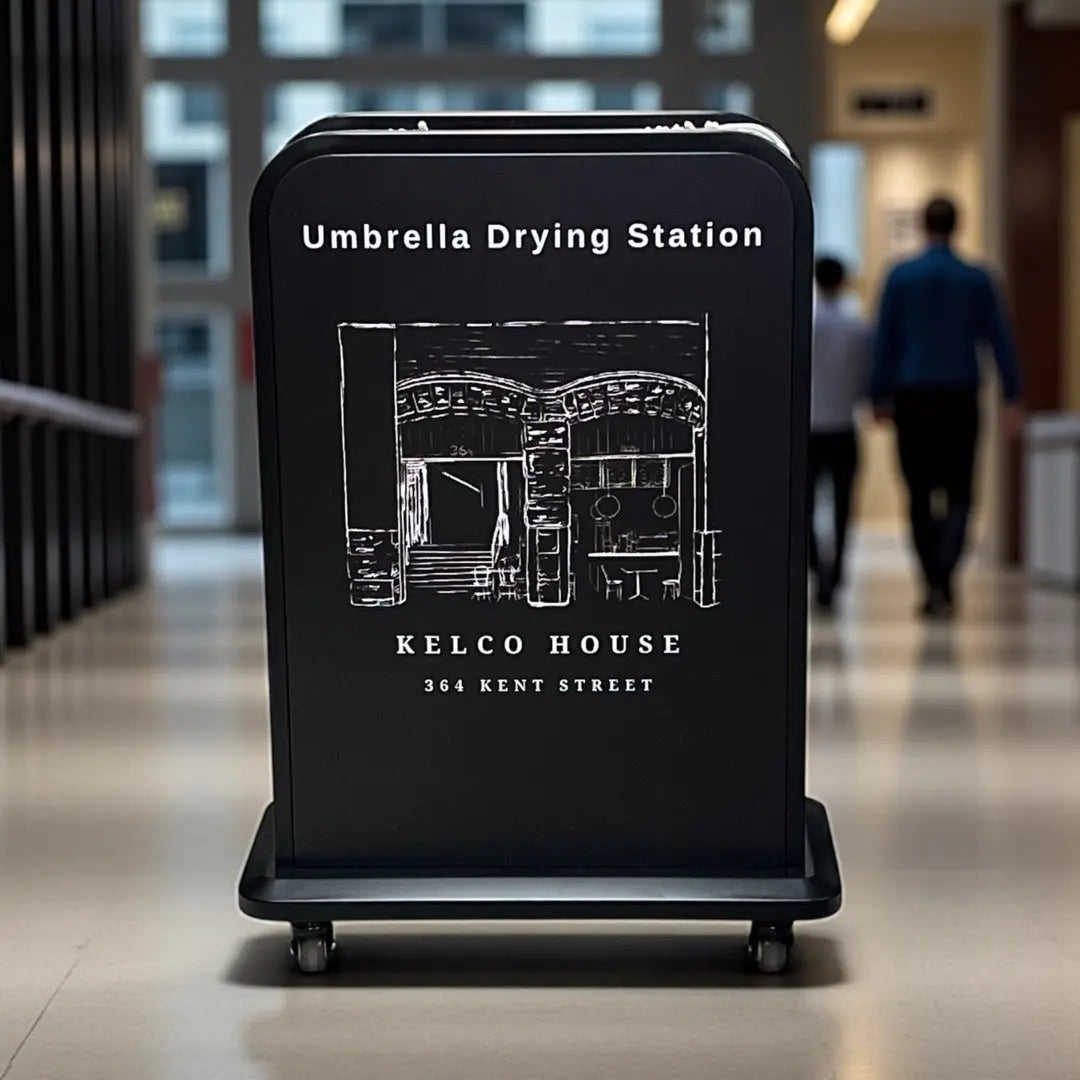 Eco Wet Umbrella Dryer Slimline Half Size 3