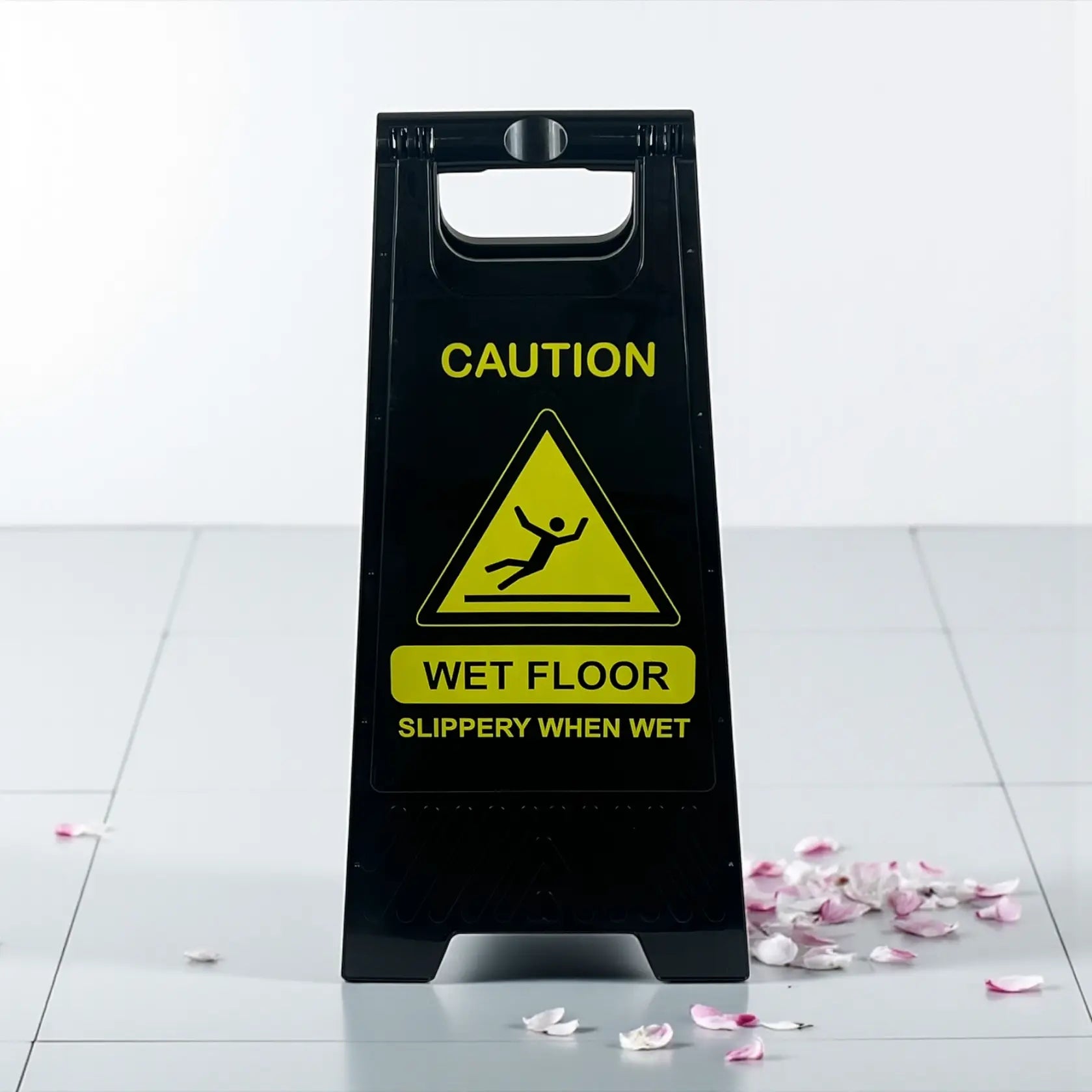 abs plastic wet floor sign