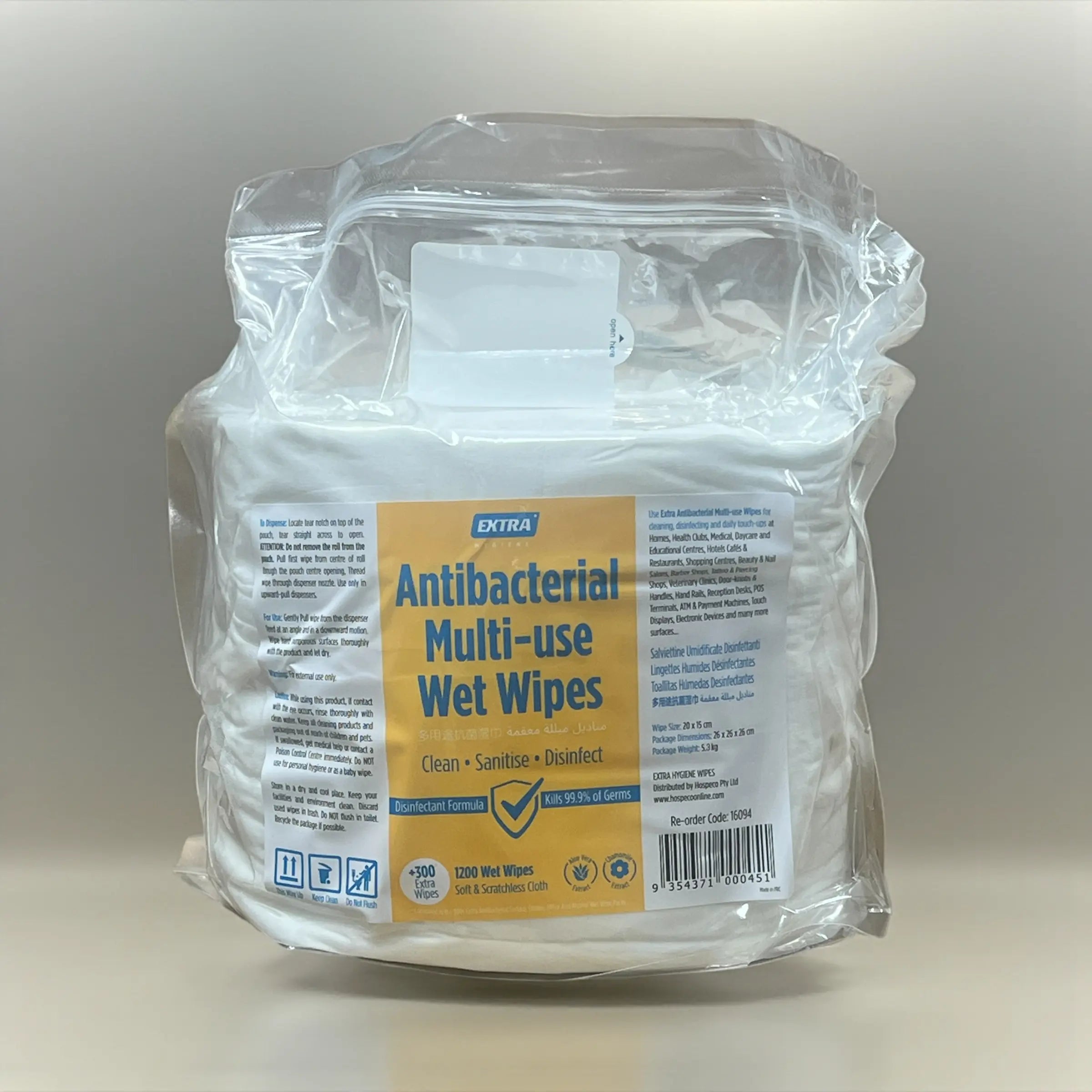 all purpose antibacterial wipes