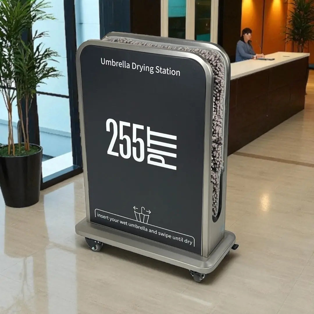 Umbrella drying slimline